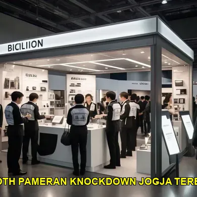 booth pameran knockdown jogja terbaik